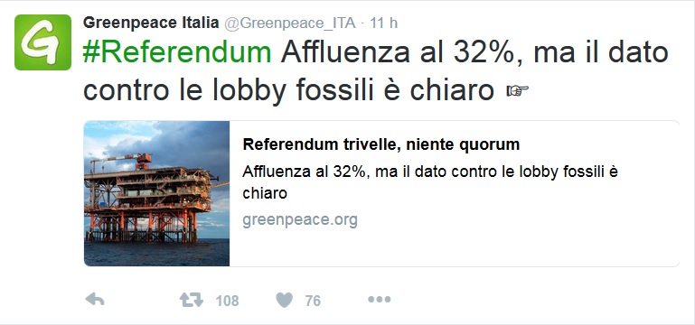 Greenpeacetweet