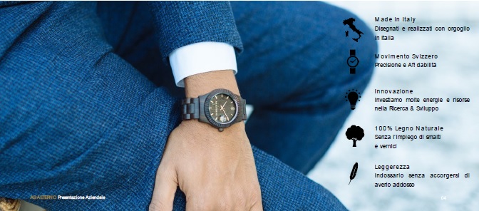 Aeterno Orologi Legno
