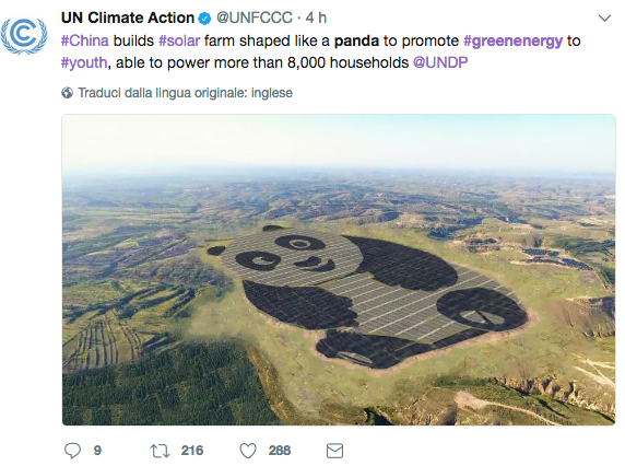 Impianto Solare Forma Panda