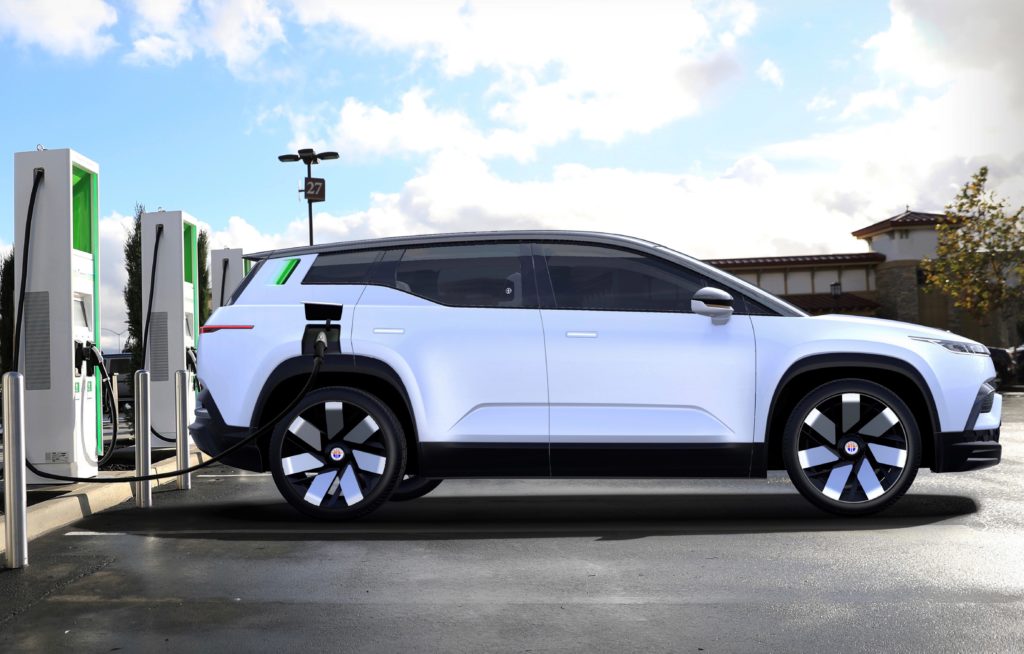 Fisker Ocean And Electrify America Charging Network