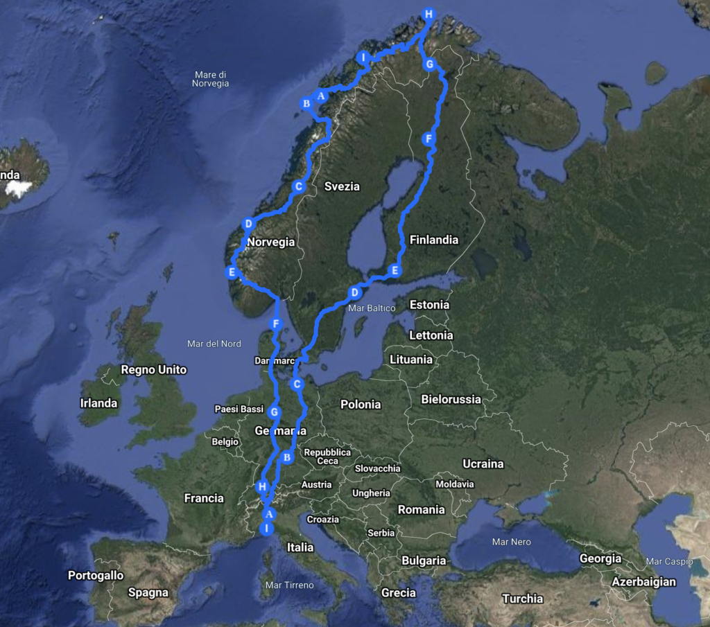 Percorso ArcticExpedition