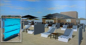 Enea distanziatori spiaggia