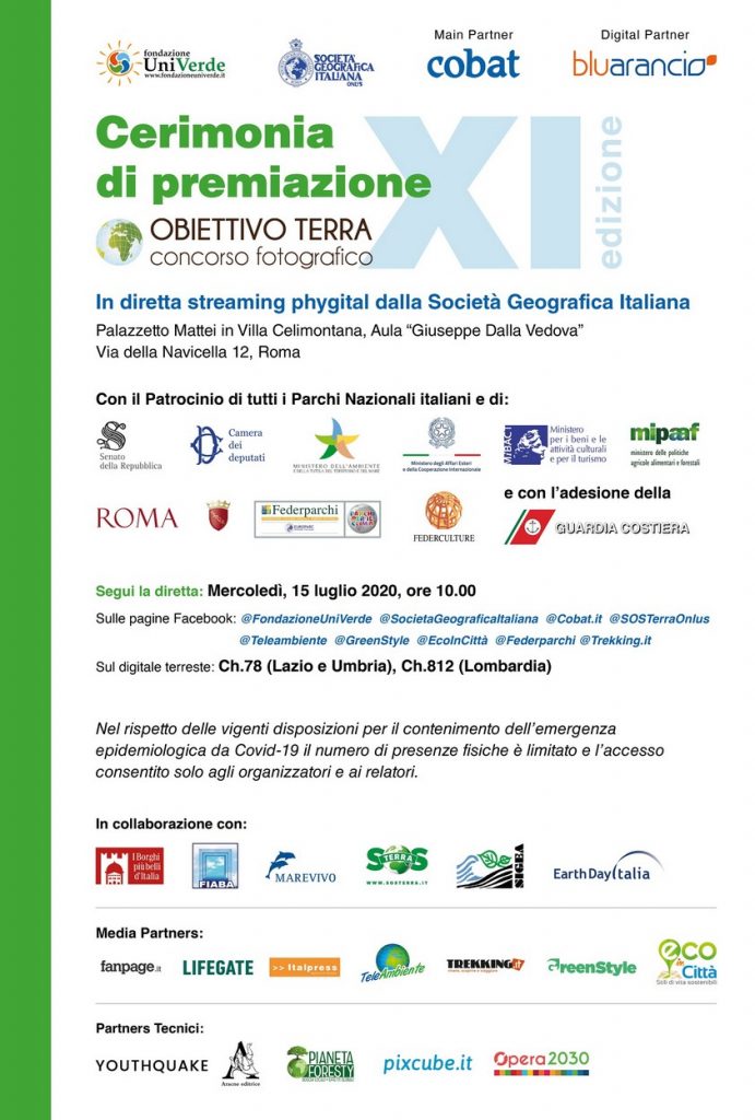 Invito Obiettivo Terra 2020