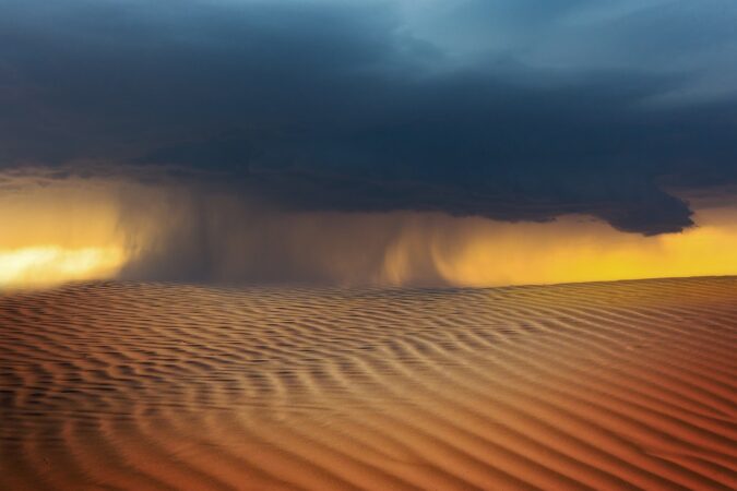 tempesta di sabbia Sahara tempesta di sabbia Sahara