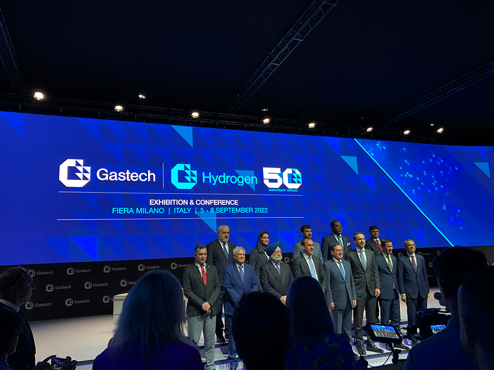 Ministri a Gastech 2022