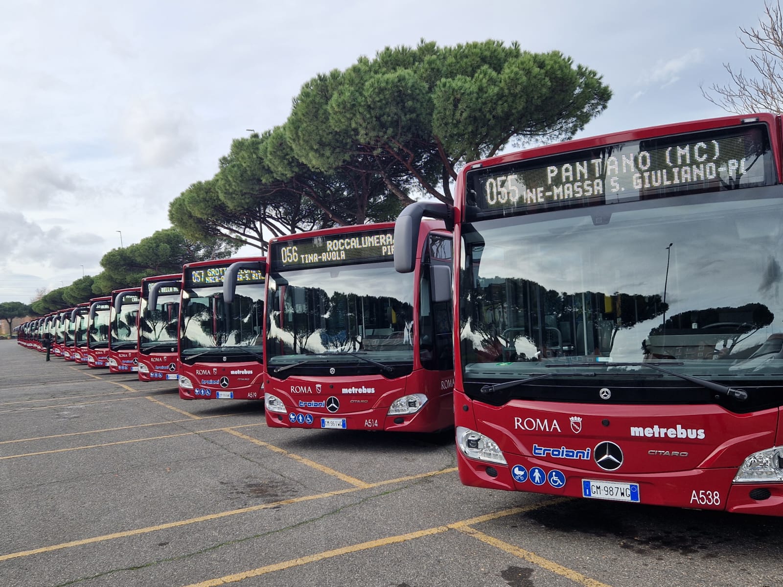 autobus periferia di Roma