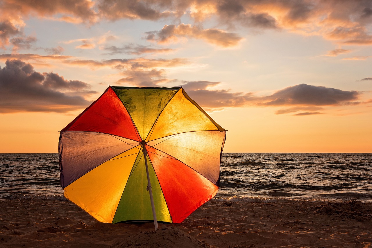 sunset- ombrellone misano adriatico