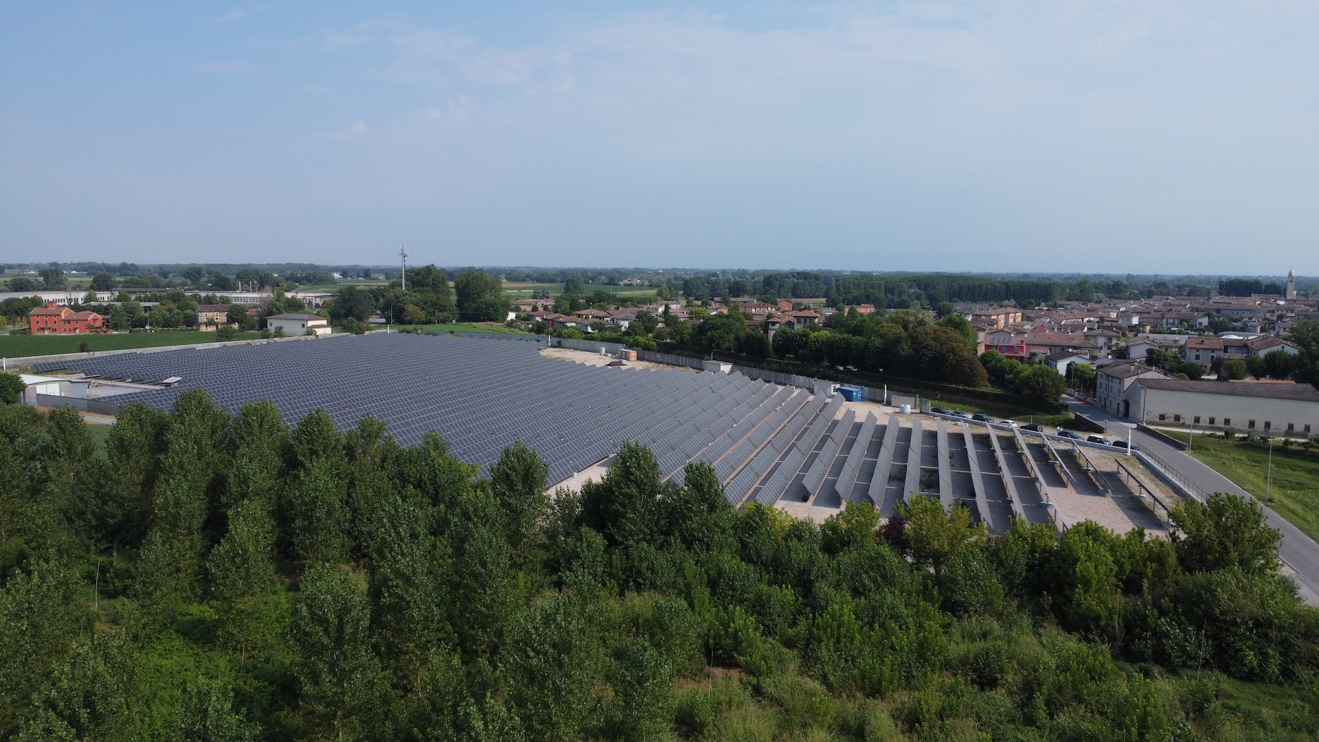 Isola Dovarese Geogreen fotovoltaico