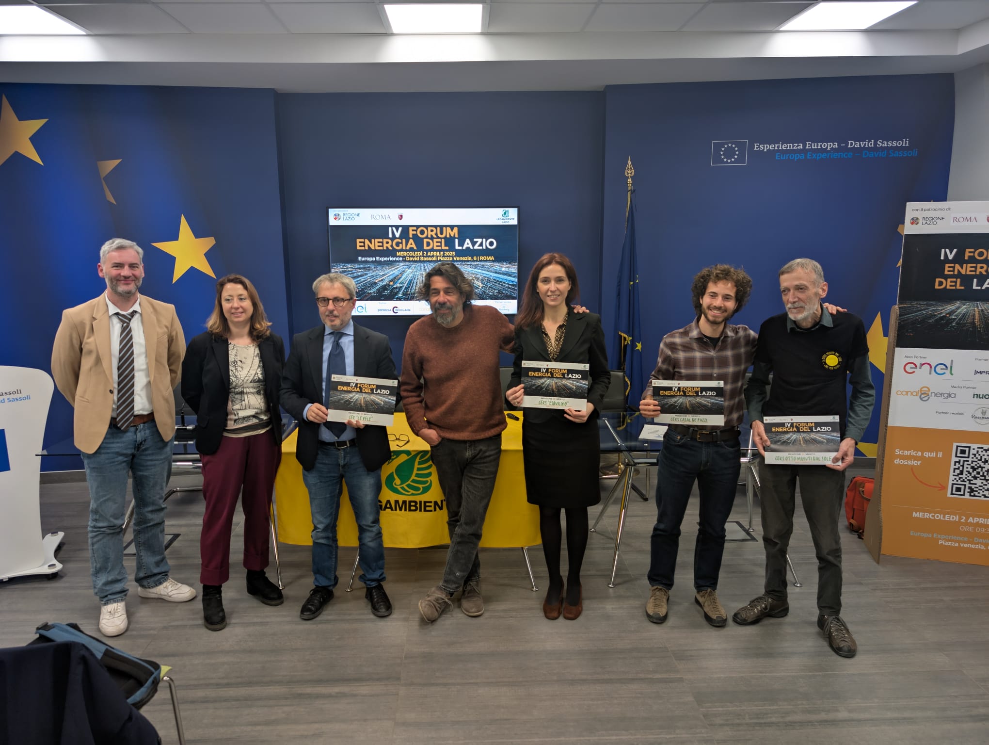 un momento della premiazione delle cer e cers