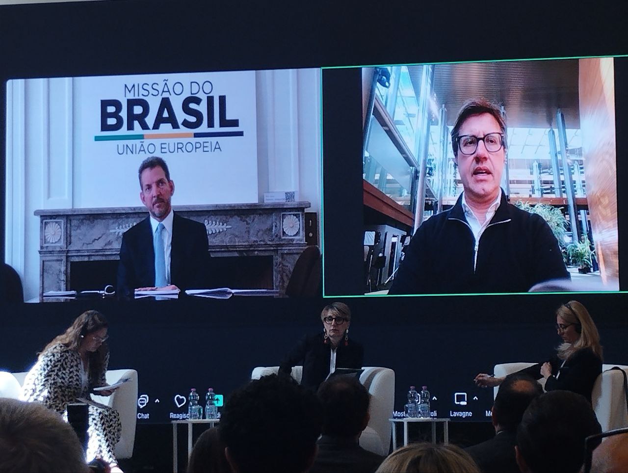 ’evento “Brasile e Italia – Dialogo sull’agricoltura sostenibile: la scienza per nutrire il mondo”.