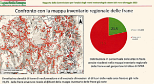 Distribuzione Frane Censite E Nuove Frane Regione Emilia Romagna