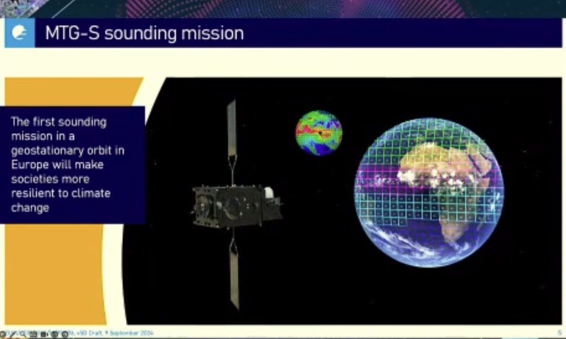 satellite europeo presentazione clima