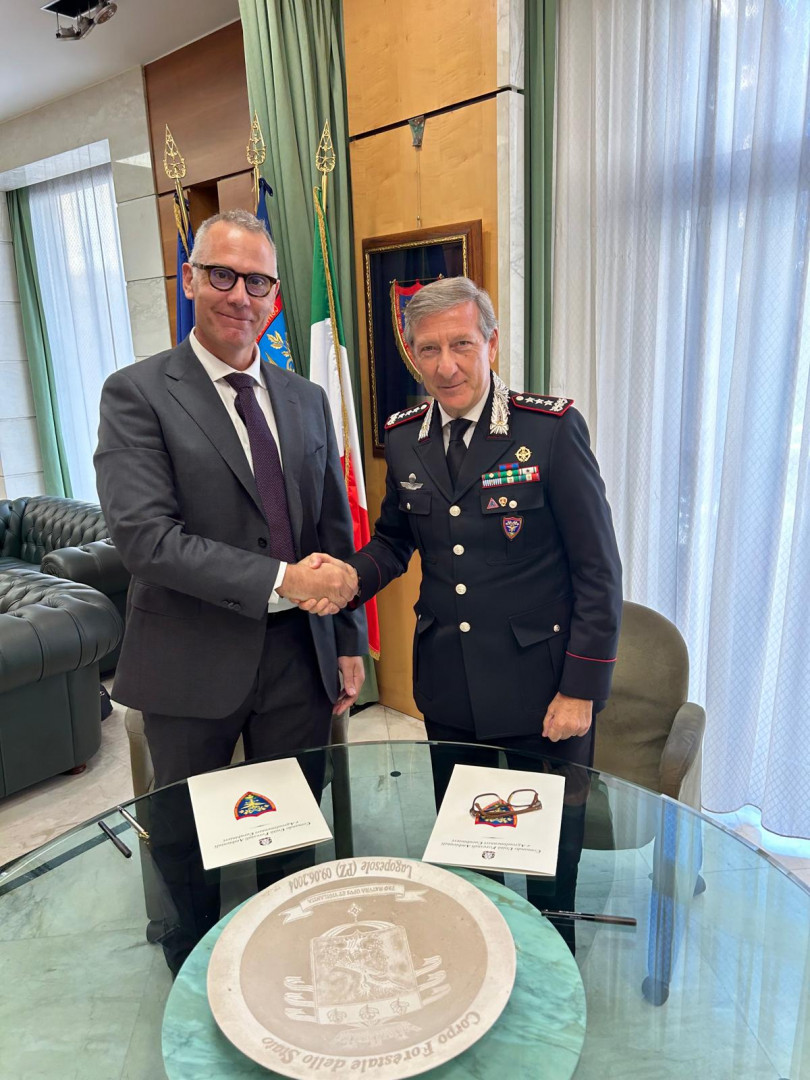 accordo CUFAA carabinieri e fondazione aqua