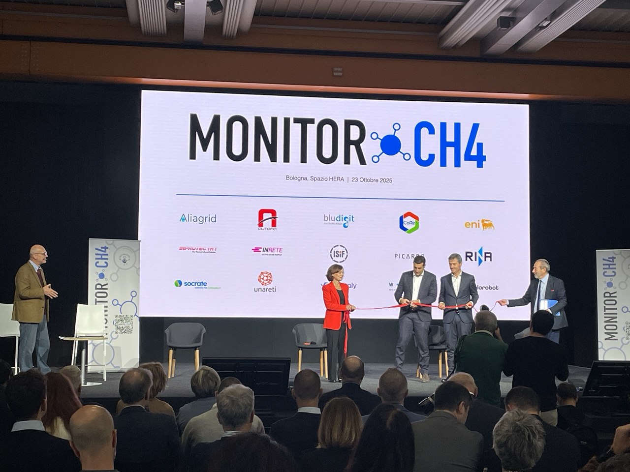 emissioni gas evento MONITORCH4 