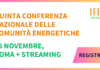 IFEC – Comunità Energetiche in azione: aggregare, finanziare, crescere