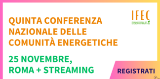 IFEC – Comunità Energetiche in azione: aggregare, finanziare, crescere