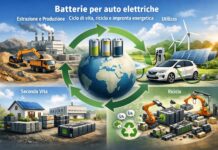 Batterie per auto elettriche, ciclo di vita, riciclo e impronta energetica batterie auto elettriche