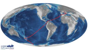 RV Laura Bassi ITA MZS Map