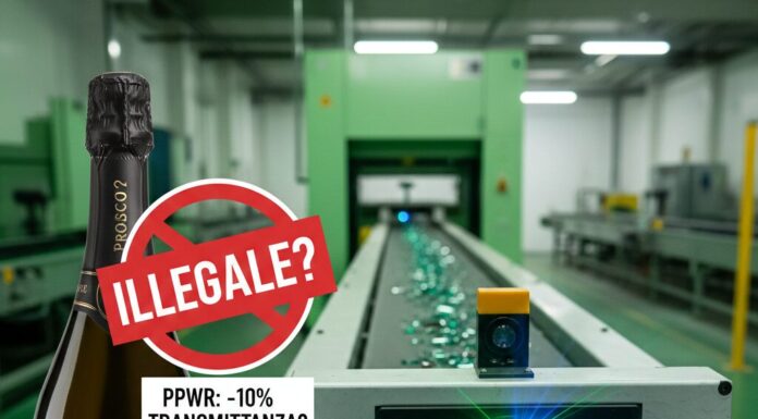 Imballaggi, l’allarme di Coreve: “Il nuovo regolamento UE minaccia le bottiglie di Prosecco” bottiglie prosecco