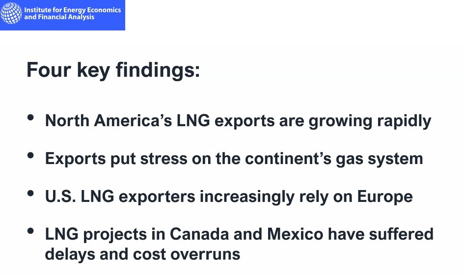 GNL americano export