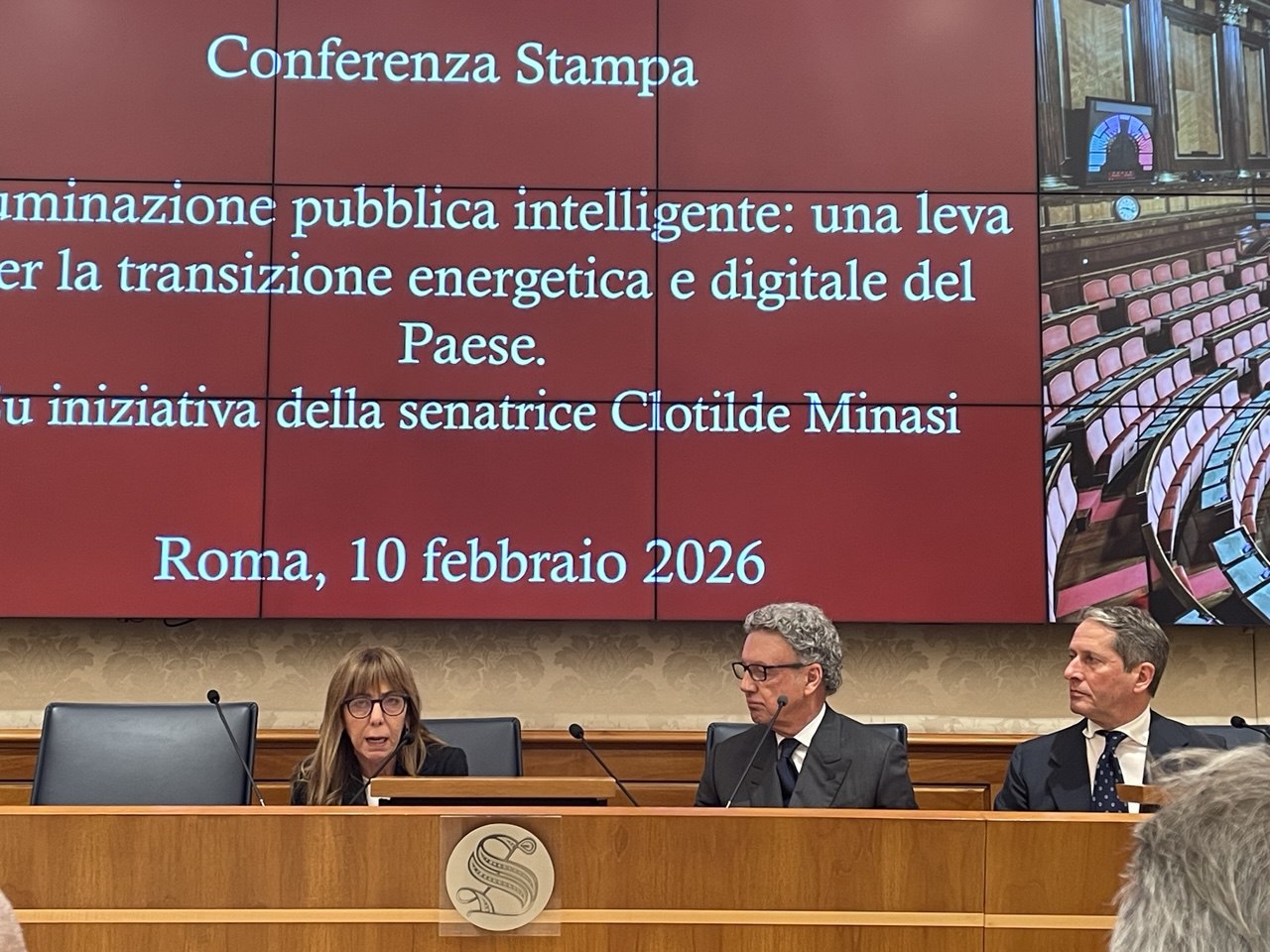 illuminazione pubblica Assil conferenza stampa