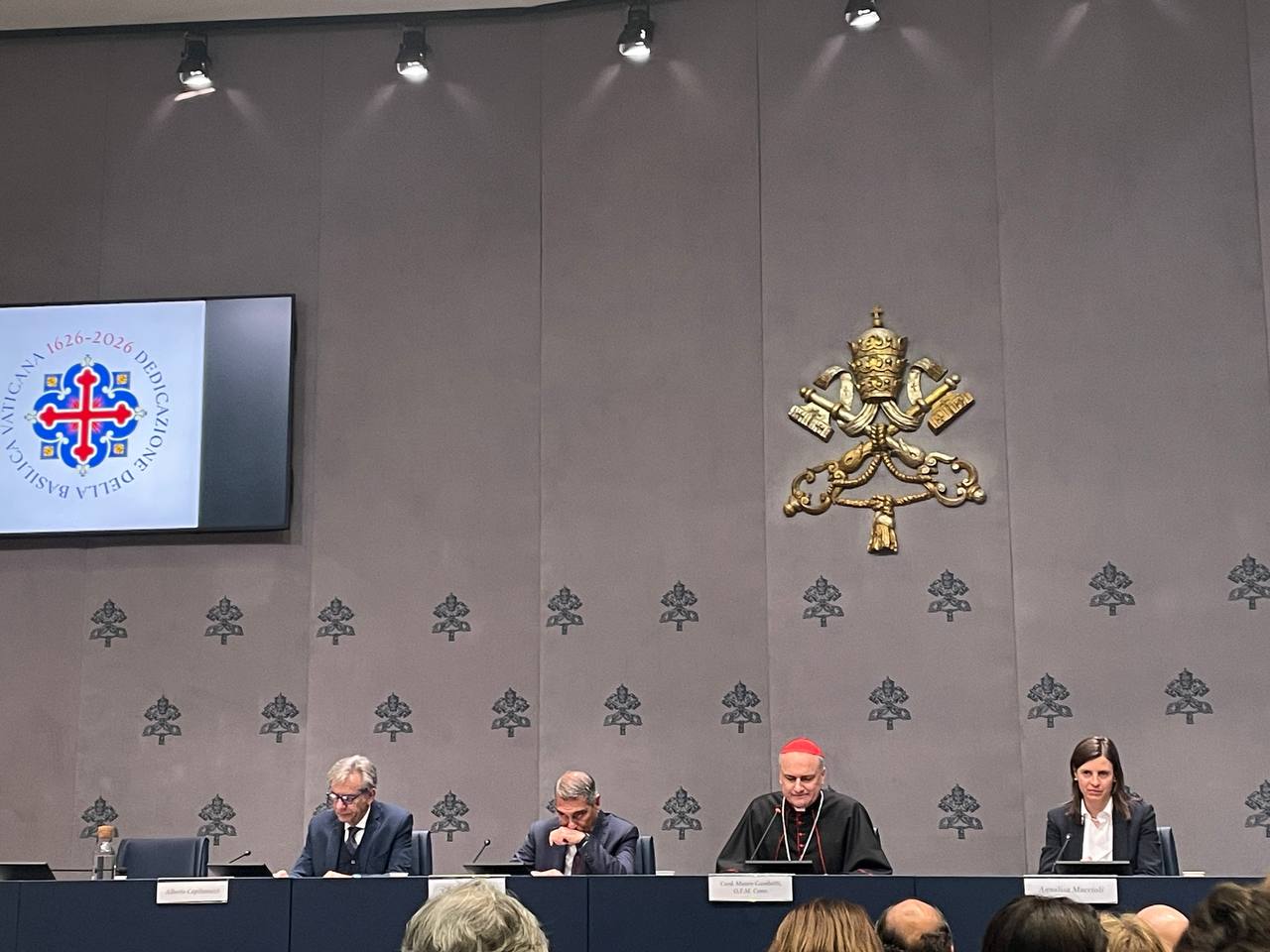 Logo festeggiamento 4 centenario basilica di San Pietro