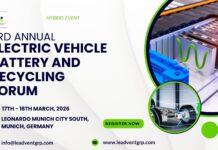 3rd Annual Electric Vehicle Battery And Recycling Forum