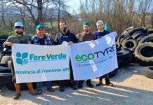 Rimossi 1.000 pneumatici abbandonati tra Monte San Giovanni Campano e Fontana Liri fare verde pneumatici pneumatici abbandonati