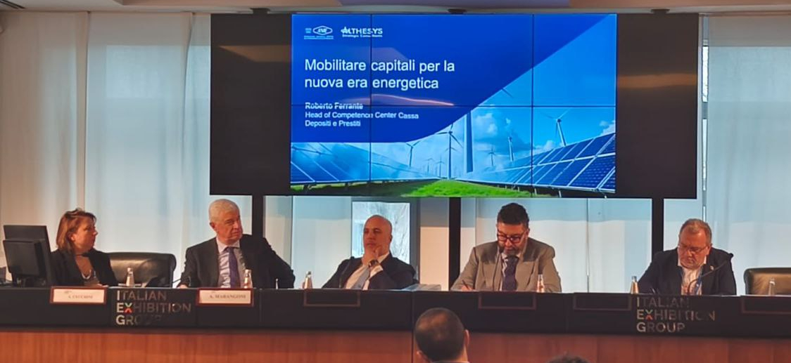 onvegno "L’equilibrio del sistema elettrico italianonel nuovo scenario domanda-offerta" a cura di ANIE e Althesys