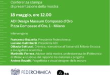 Conferenza stampa presentazione mostra “LA CHIMICA DEL DESIGN”