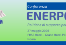 Conferenza Enerpolicy – Politiche di supporto per l’efficienza energetica