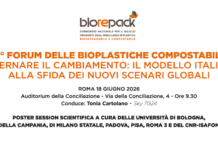 3° Forum delle Bioplastiche Compostabili – Governare il cambiamento: il modello italiano alla sfida dei nuovi scenari globali
