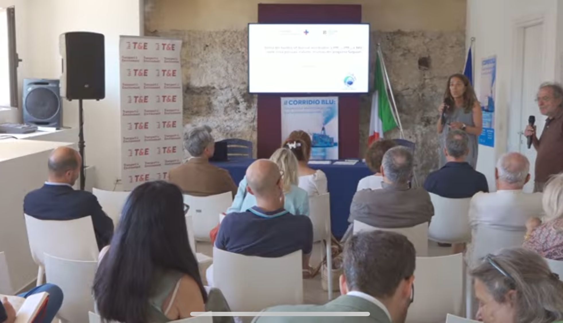 speech Carla Ancona, epidemiologa della Regione Lazio, presentando il progetto Salpiam