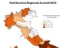Nel 2025 l’Italia ha bruciato di più incendi 2024 Italia dati ispra