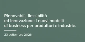 Studio Rinnovabili 2026: il potenziale della flessibilità e della digitalizzazione a supporto delle FER