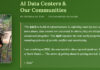 Erin Brockovich e data center, mappatura partecipata dell’impatto Erin Brockovich