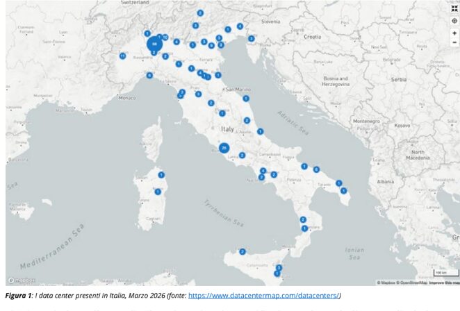 data center in Italia 2026