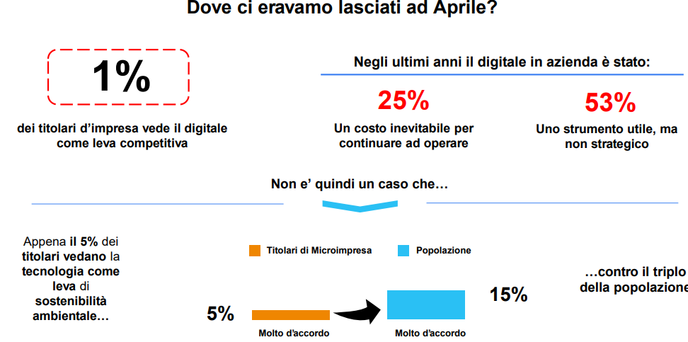 dati su digitale in azienda fondazione sviluppo sostenibile
