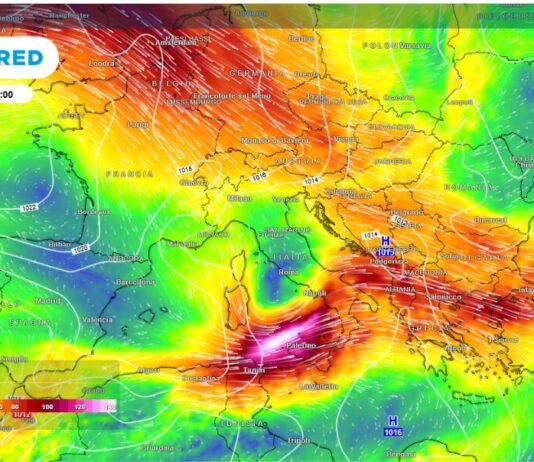 Meteo, agosto parte con il caldo estremo: in arrivo un’ondata africana, ma l’Italia sarà divisa in due Nella mappa si apprezza la nuova situazione meteo che si preparerà a fine luglio e che porterà a una nuova ondata di calore all’inizio di agosto (mappa ECMWF tratta da Meteored Italia).