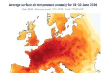 Clima in Europa, nella morsa del giugno più caldo della storia clima