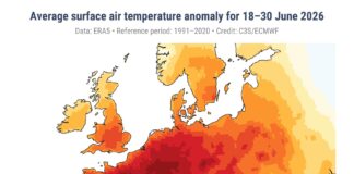 Clima in Europa, nella morsa del giugno più caldo della storia clima