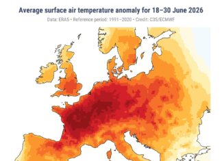Clima in Europa, nella morsa del giugno più caldo della storia clima
