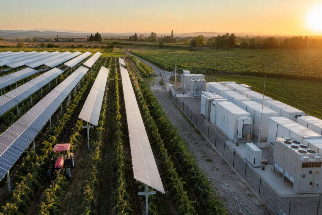 Foto Elgin agrivoltaico