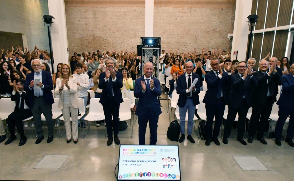 Foto Premiazione Premio Nazionale Federchimica Giovani 2025/26