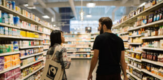 La spesa responsabile entra nel vivo: al via le Settimane Fairtrade 2026 due persone intente in acquisti equi e solidali
