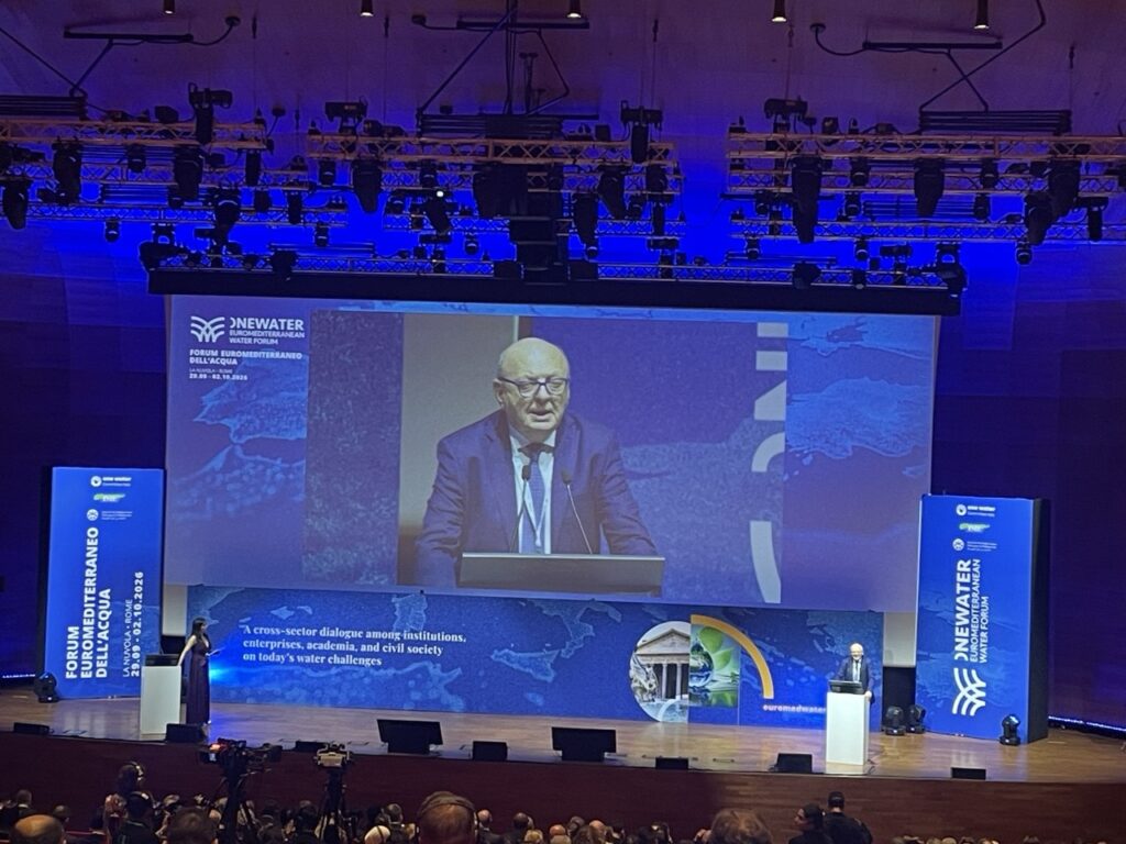 Pichetto Fratin al forum Euromediterraneo
