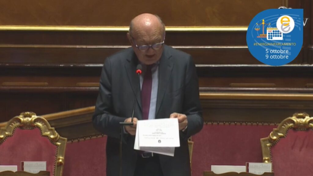 il Min. Pichetto in audizione a risposta immediata del 8 ottobre 26