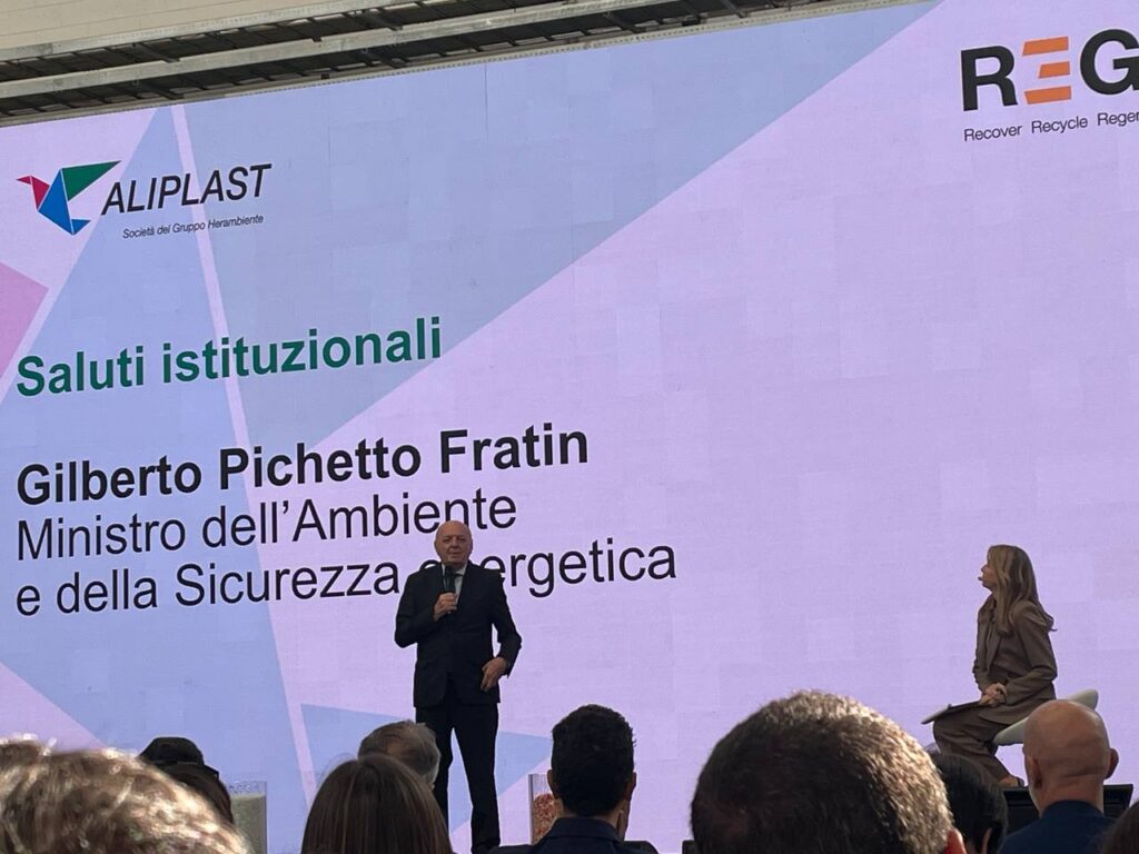 pichetto a innaugurazione impianto aliplast